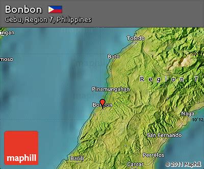 Bonbon Map — Satellite Images of Bonbon .